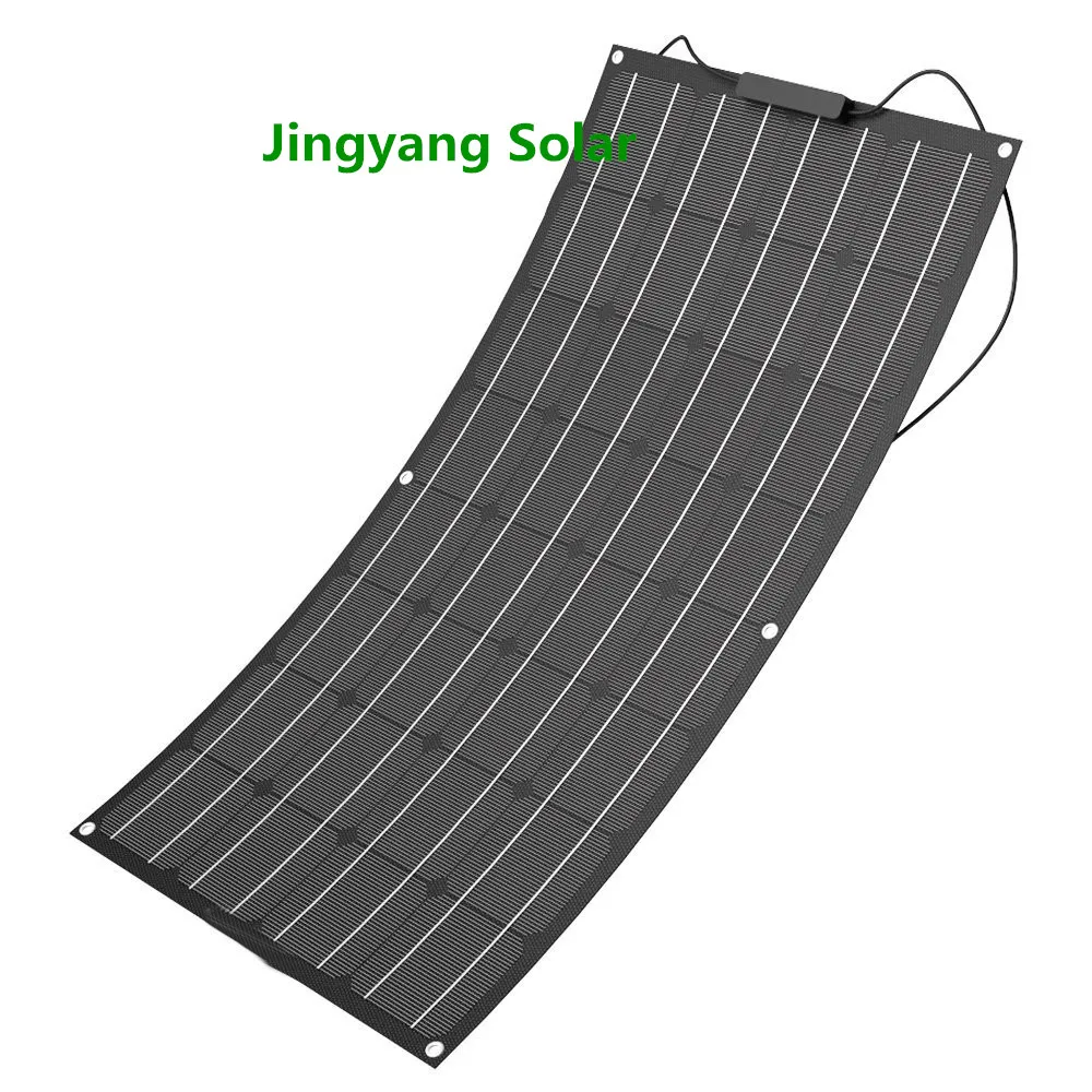 1PCS ETFE 100W Китайский производитель 100 Вт 18 в гибкий моно солнечный элемент ETFE Солнечная энергия панель Гибкая солнечная панель 12 в зарядное устройство 200 Вт - Цвет: 1PCS ETFE 100W