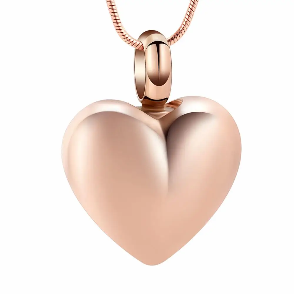 

Heart Cremation Jewelry For Ashes Of Loved Ones Stainless Steel Keepsake Pendant Holder Memorial Urn Necklace Human Pet