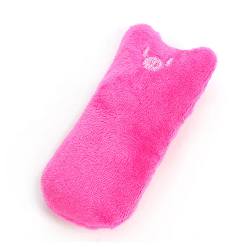 

Teeth Grinding Catnip Toys Funny Interactive Plush Cat Toy Pet Kitten Chewing Vocal Toy Claws Thumb Bite Cat mint For Cats hot