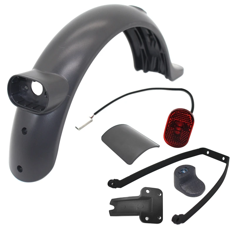 

Electric Scooter Fender Kite Scooter Rear Mudguard with Rear Light for Upgraded Xiaomi M365 Pro Pro 2 1S