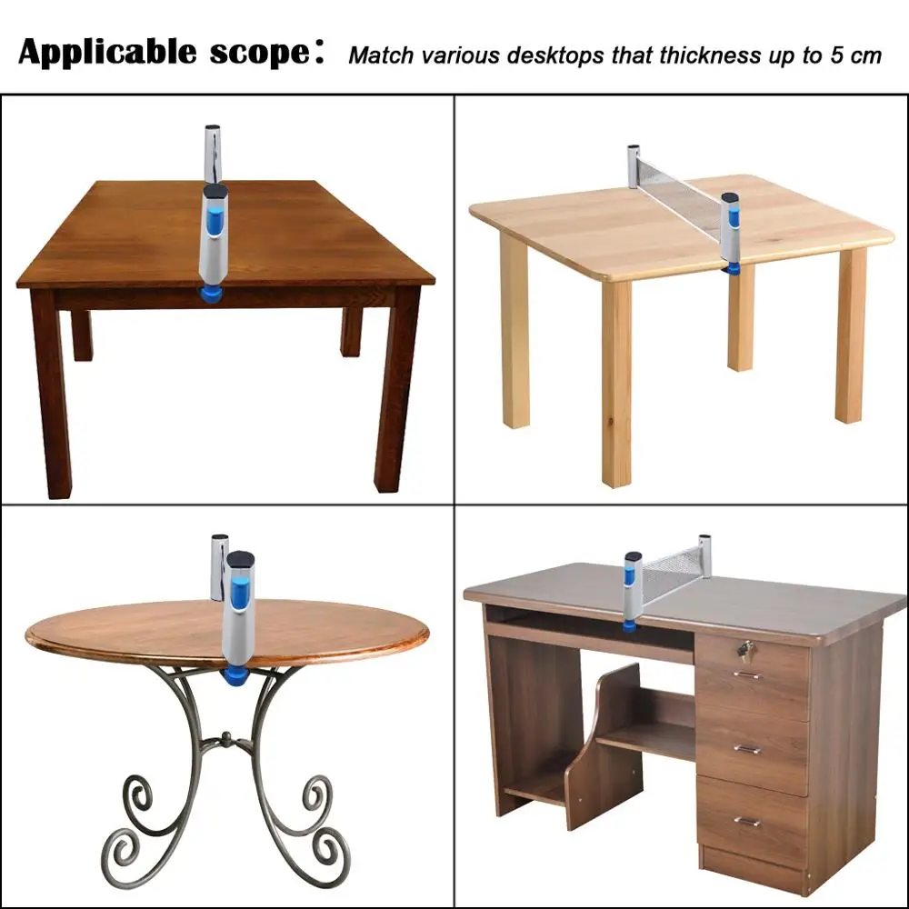 Пара Выдвижная сетка для пинг понга стойка Замена настольный теннис и пост набор