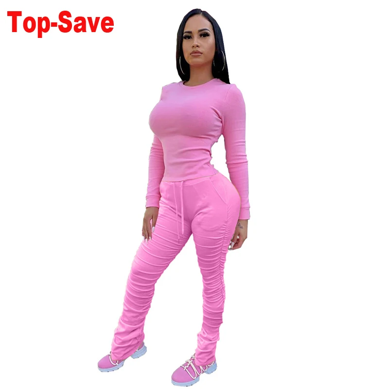Женский спортивный костюм из 2 предметов повседневный осенняя одежда для женщин