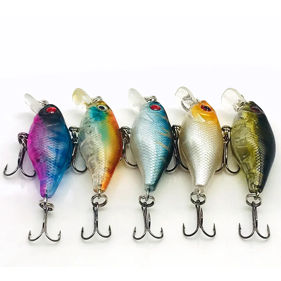 Искусственная/Жесткая/кренкбейт мини кренкбейт для карпа/окуня/форели