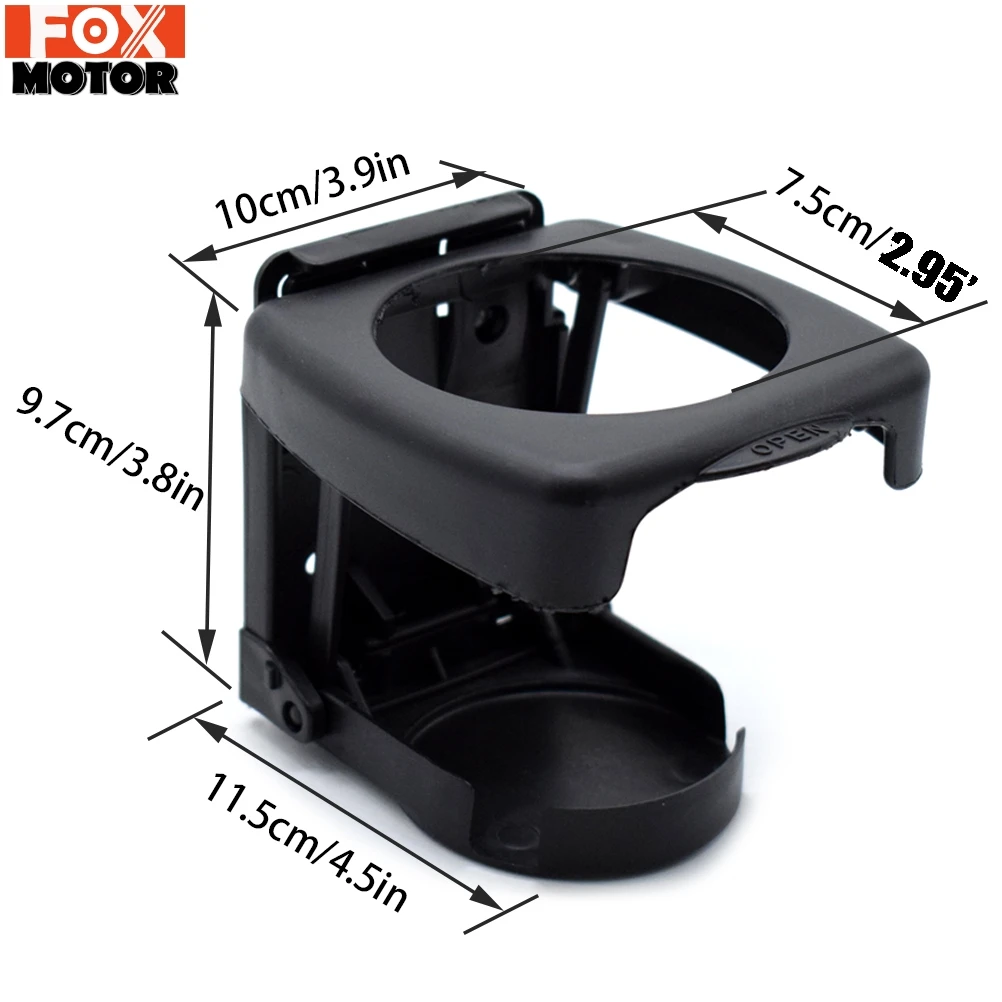 Автомобильный держатель для напитков Универсальный Регулируемый складной