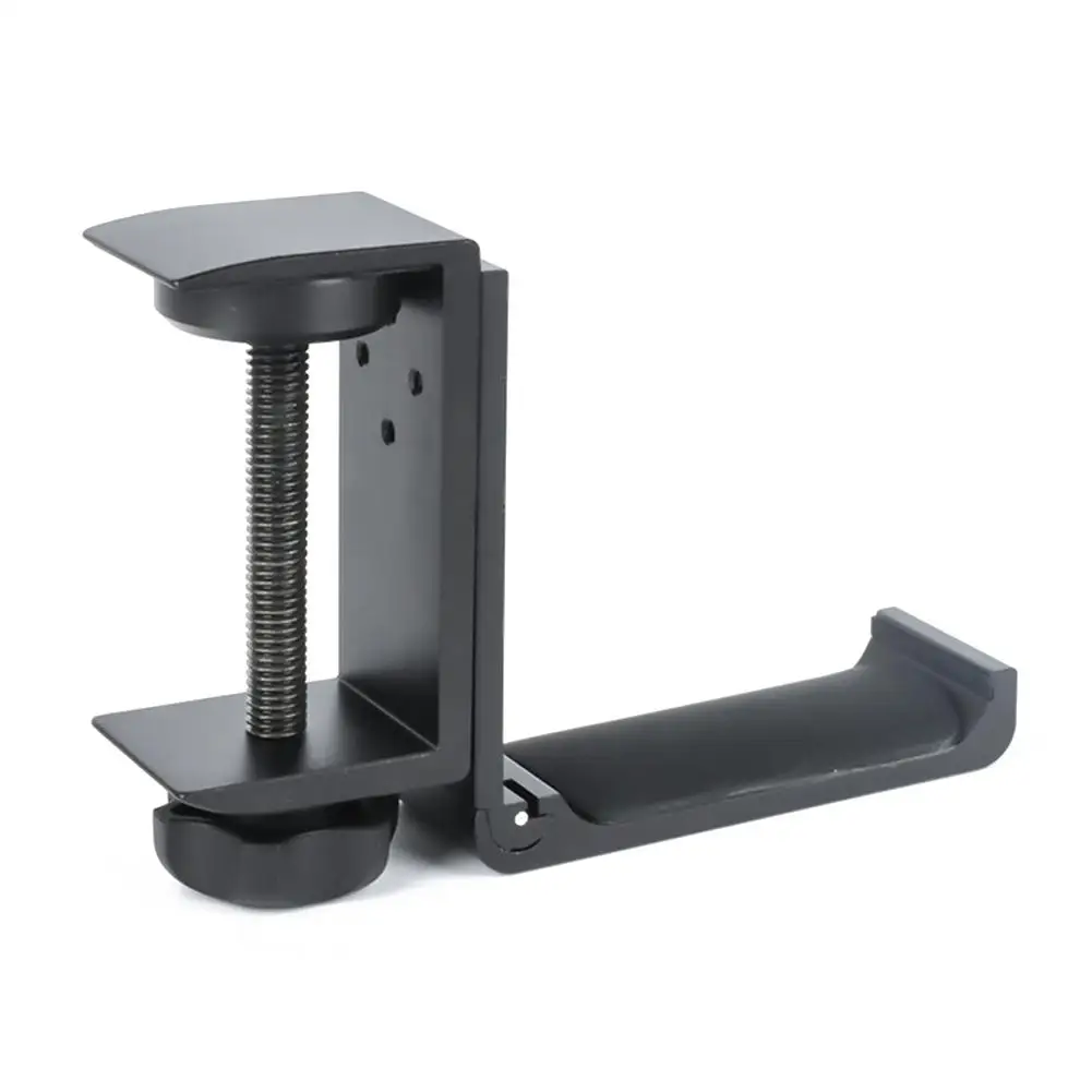 Универсальный металлический держатель для наушников подставка под стол игровая