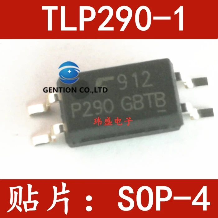

20PCS TLP290-1GB SOP4 P290 TLP290GB photoelectric coupler isolator in stock 100% new and original
