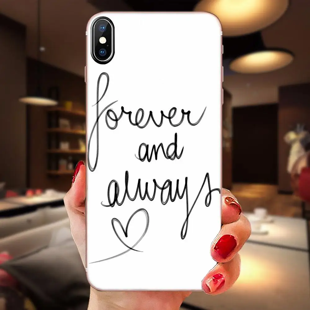 Пословица фраза девиз Happe День святого Валентина для Motorola G G2 G3 G4 G5 G6 G7 Plus Xiaomi Redmi Note