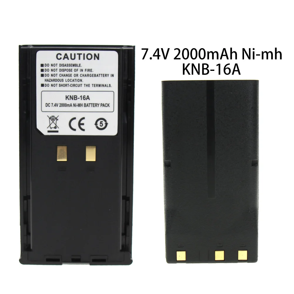 KNB-16 KNB-16A KNB-17A KNB-21 2100 мАч 7,2 в сменный никель-металлогидридный аккумулятор Батарея для Kenwood TK-480 TK-380 TK-280 TK-290 двухстороннее радио