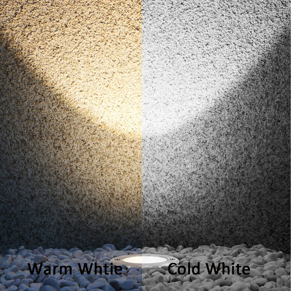 IP68 светодиодный подземный светильник с дистанционным управлением AC110V 220V3W 5W 6W 7W 9W