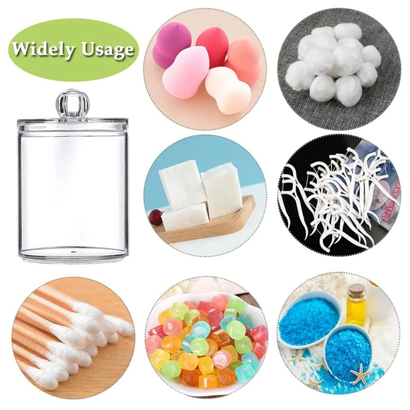 Держатель ватным тампоном держатель чистый макияжный Органайзер аптека банки с