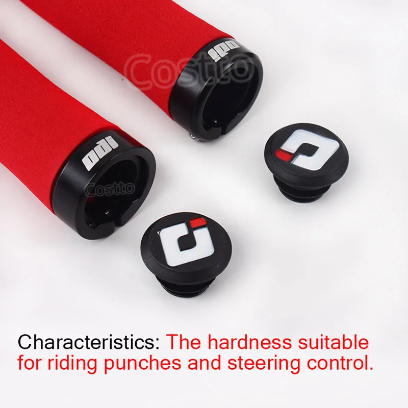 Ручки для руля велосипеда ODI MTB с защитой от занос удар амортизатор руль горного