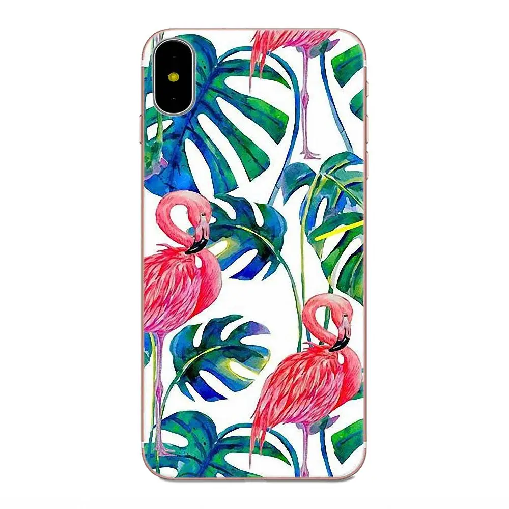 Summer Leaf Cactus Plants For Samsung Galaxy J1 J3 J4 J5 J6 J7 A10 A20 A20E A3 A40 A5 A50 A7 2016 2017 2018 Soft Capa | Мобильные