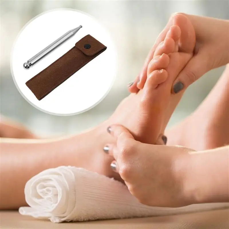 

Manual Acupuncture Pen Stainless Steel Massage Pen Deep Tissue Massage Tool