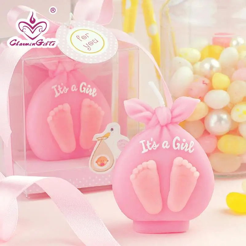 Это девочка/Свеча для мальчика детский душ крещения вечерние подарки на день