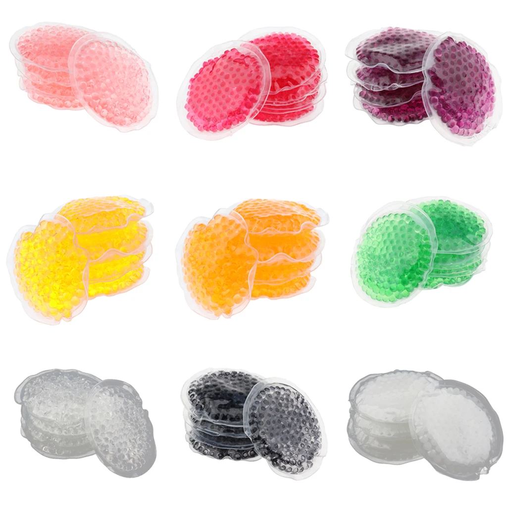 5x круглый многоразовая гелевая тепло холодной и горячей пакет от боли в спине