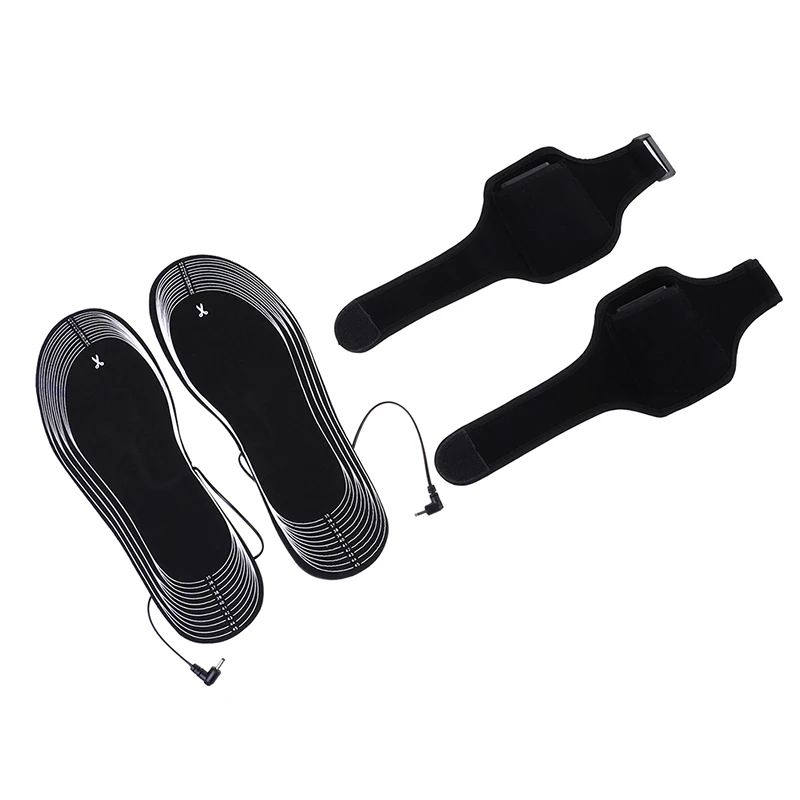 Стельки с подогревом для мужчин и женщин стельки электрическим аккумулятором