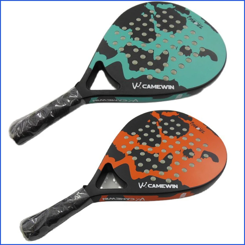

Adult Professional Full Carbon Beach Tennis Paddle Racket EVA Face Tennis Raqueta With Bag