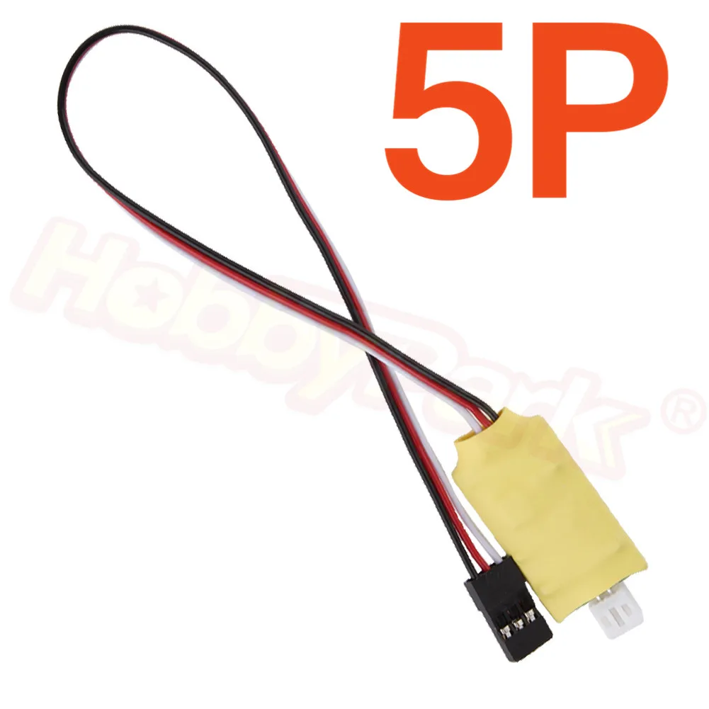 5 шт. RC лебедка 3 способа 3CH пульт дистанционного управления приемник кабель для 1/10