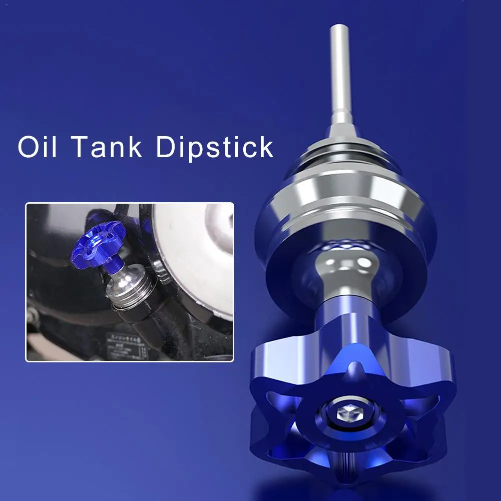 1 шт. щуп для масляного бака двигателя мотоцикла алюминиевый сплав инновационные