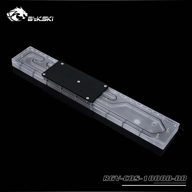 

Bykski PC water cooling waterway plate channel integrated board for CORSAIR 1000D Case,RBW(5V)/RGB(12V) RGV-COS-1000D-DB