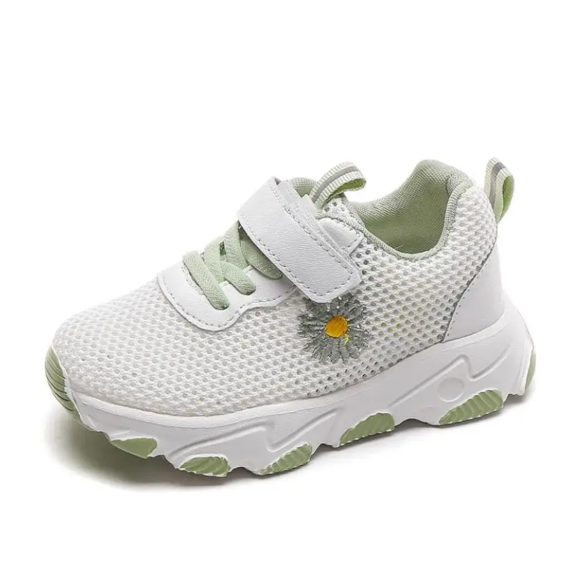 

Детская повседневная обувь; Модные дышащие детские кроссовки; Легкая спортивная обувь для мальчиков и девочек; Нескользящая обувь принцессы для бега