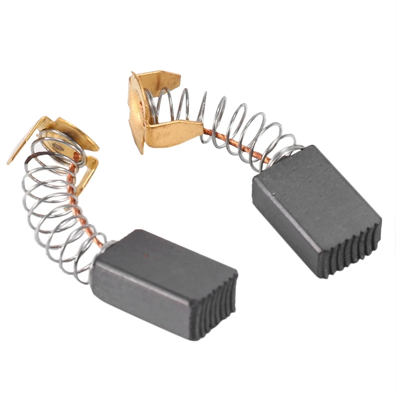 

2 Pcs Electric Drill Motor Carbon Brushes 15 X 9 X 6Mm