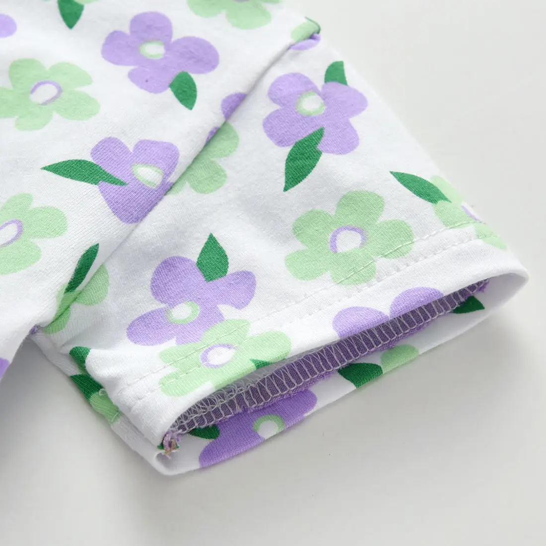 

Korean Floral T-shirt Girls Top Girls Short Sleeve T-shirt Summer New P4764