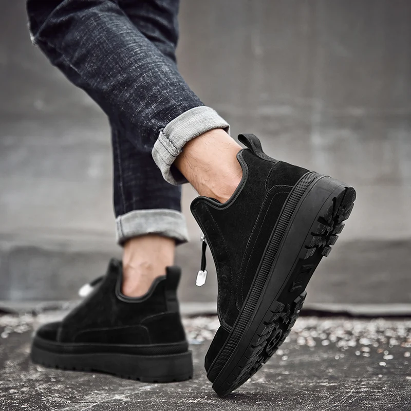 

Leather Casual Shoes Men Casual Sneakers Men Flat Shoes Black Male Shoe Zapatillas Hombre Informales Sneaker For Fashion Sports