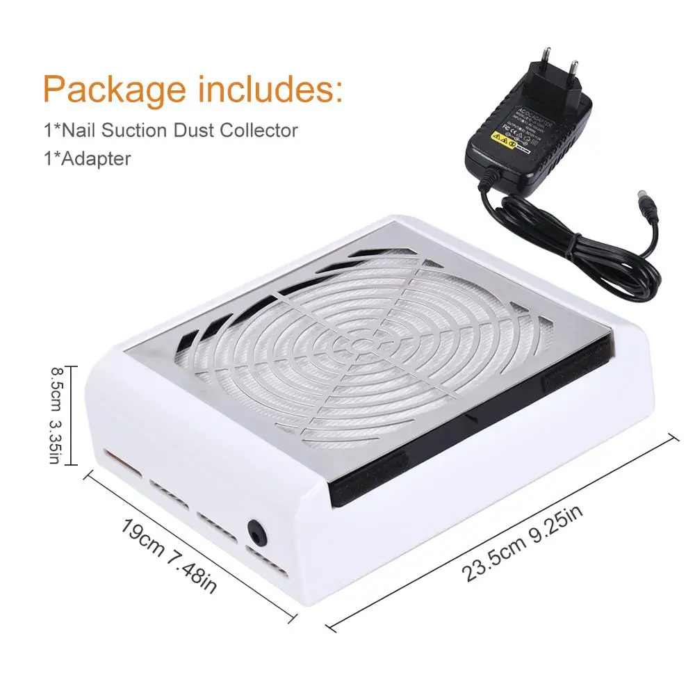 Веер для маникюра Biutee EU US инструменты салона пылесос маникюра|Принадлежности