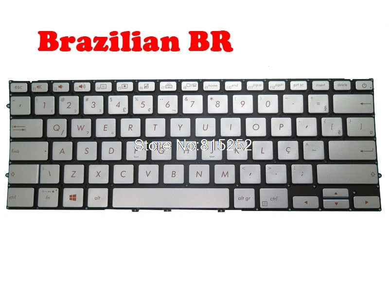 

Laptop Keyboard For ASUS ZenBook 14 RX431F RX431FA RX431FN Brazilian BR/German GR/Nordic NE/Czech CZ/Belgium BE