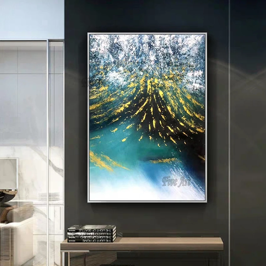 

Paintings Hand Painted Abstract Modern Wall Art Picture Home Decor Oil Painting On Canvas For Bedroom Wall Decor Artworks