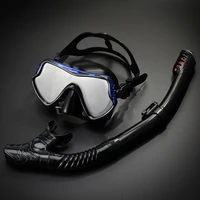 professional snorkel diving mask set swimming equipment scuba dive mask anti fog goggles tempered glass snorkelling set
