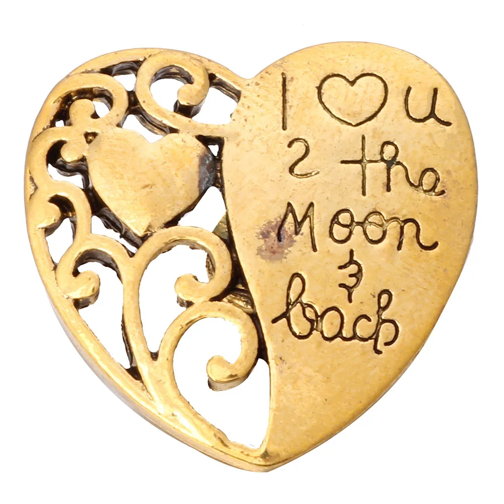 5 шт./лот новые ювелирные изделия с защелками металлические Золотые кнопки для