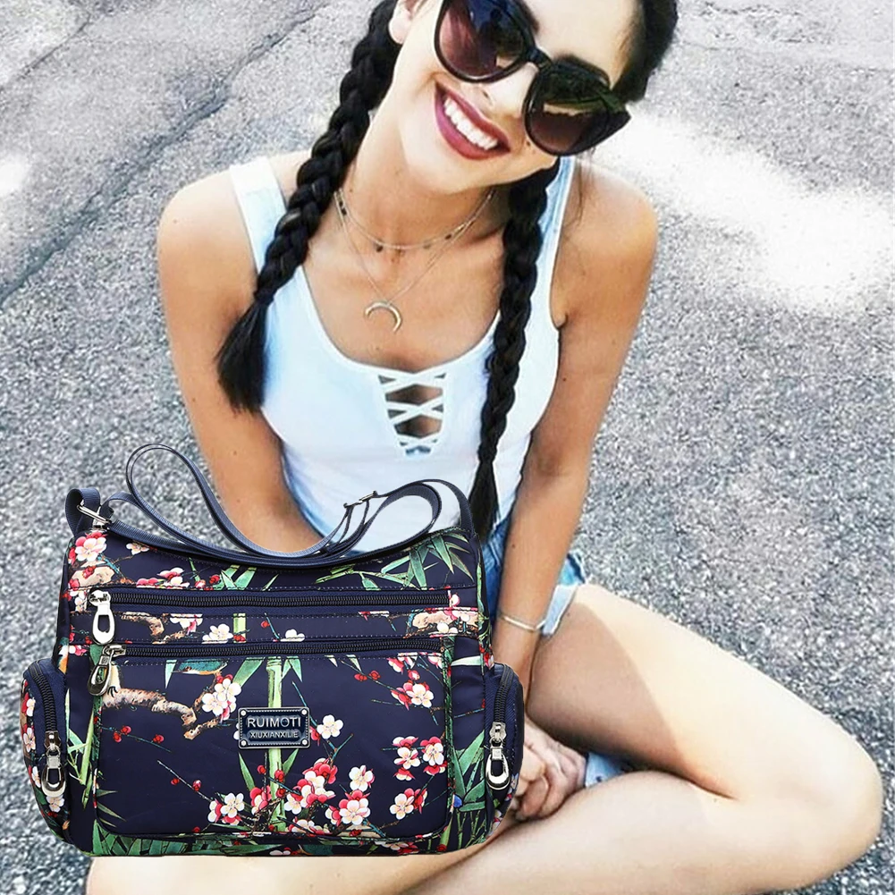 Женская модная винтажная сумка на плечо с регулируемой пряжкой молнии в