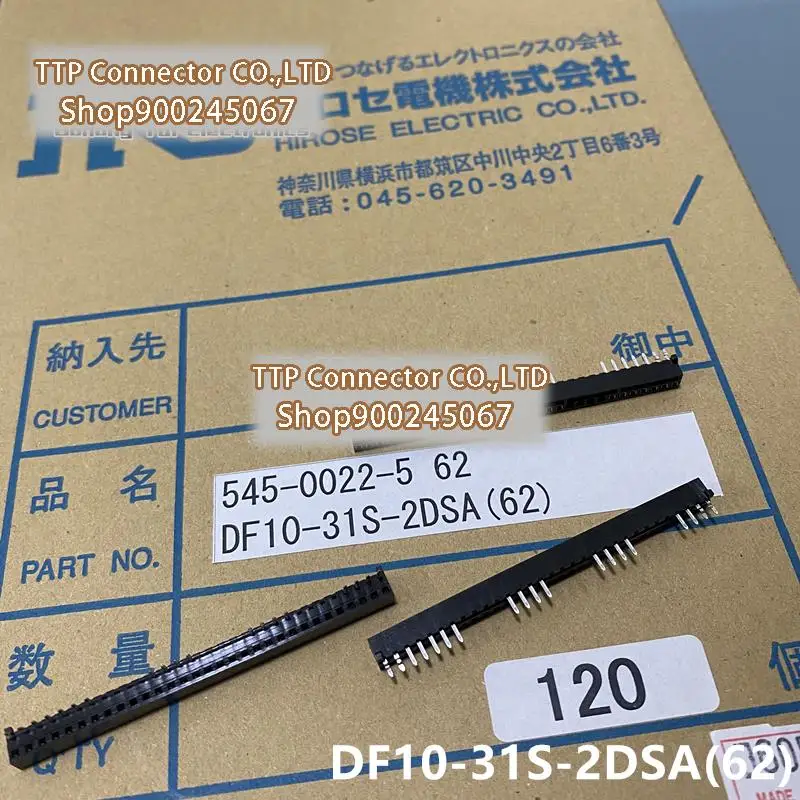 Фоторазъем женский (62) 31pin 2 0 мм ширина ноги 100% новый и оригинальный