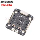 Новый оригинальный JHEMCU EM20A 20x20 мм blheli _ S DShot600 2-6S 4 в 1 бесщеточный ESC для радиоуправляемых FPV гоночных Фристайл микро дронов аксессуары сделай сам