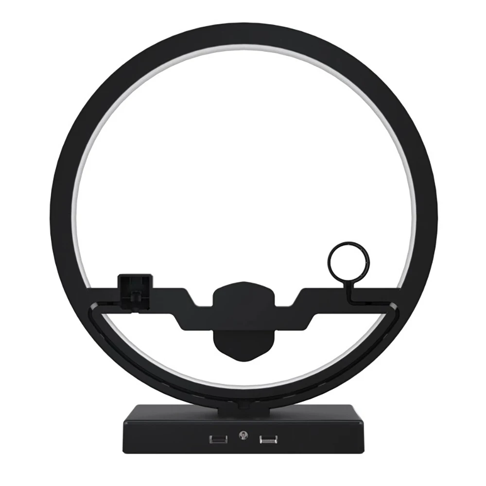 Беспроводное зарядное устройство QI со светодиодной подсветкой для IPhone 11 Pro Max