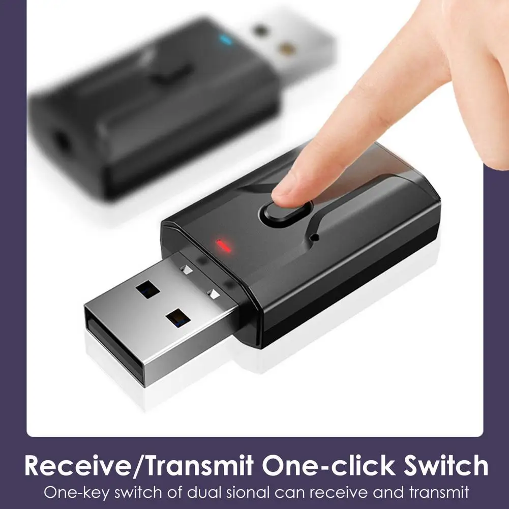 Беспроводной USB адаптер для аудио портативный простой в подключении широко
