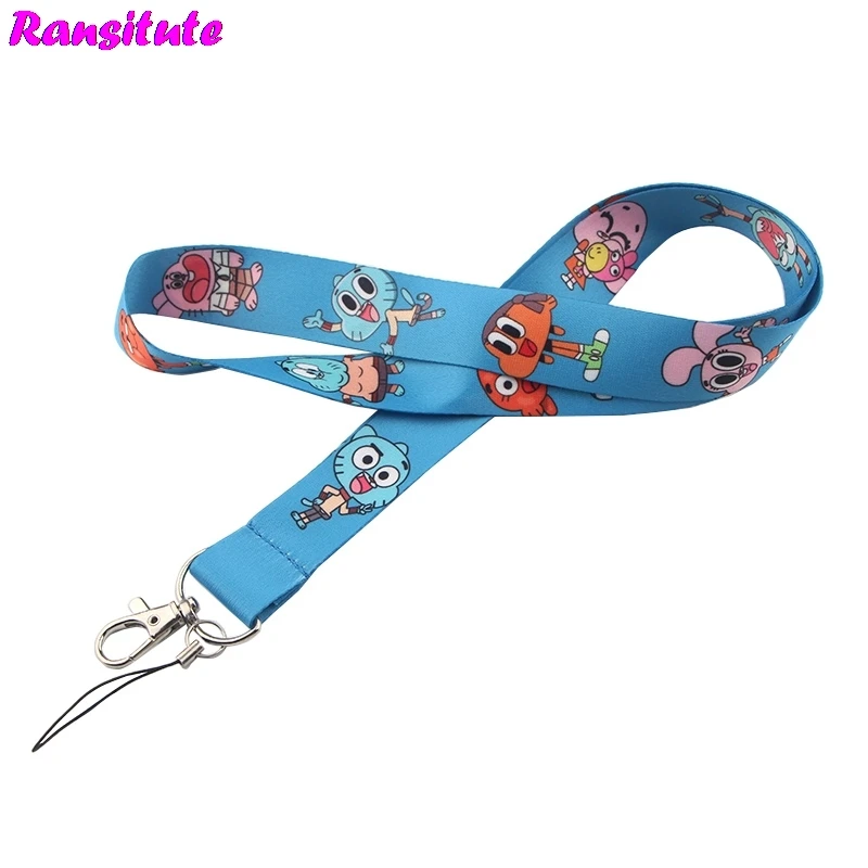 20 шт./компл. мультяшный аниме шнурок для мобильного телефона ремешок ключей на