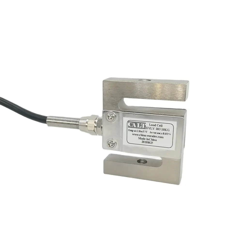 Factory Supply S Type Micro Load Cell Weighing sensor DYLY-103 5kg 10kg 100kg 1t 3t 5t Various Capacities 2.0mv/v