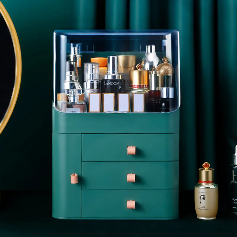 Макияж Организатор ящик + органайзер для ювелирных изделий Помада губ записная