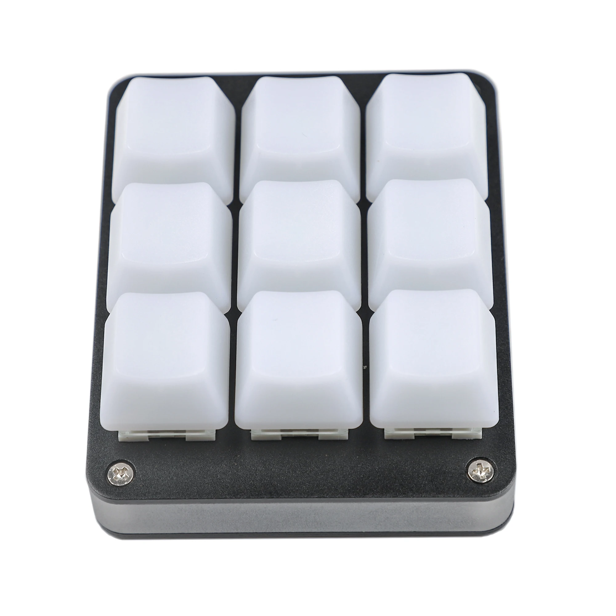

QMK VIA 9 клавиш Hotswap нумпад CNC алюминиевый чехол RGB USB Type C печатная плата поддержка макро механическая клавиатура Коврик для игровой клавиатуры ...