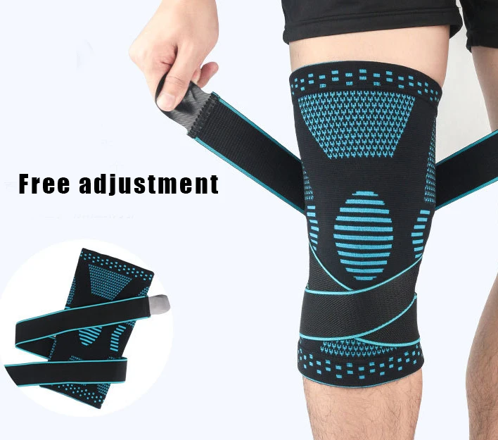 

Новый эластичный наколенник многофункциональный регулируемый сжатый наколенник бандаж унисекс наколенник для пеших прогулок бега велосп...