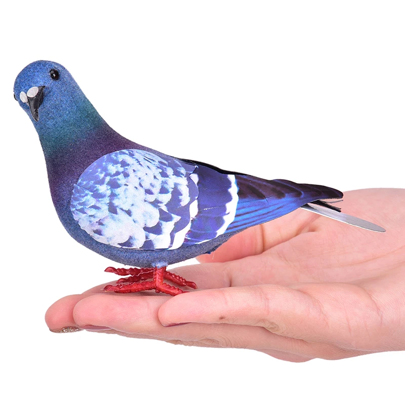 1 шт. пены голубь модель поддельные искусственная птица Броши Животные украшения