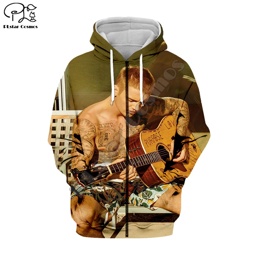 

PLstar Cosmos 3DPrint 2021NewFashion Star Justin Bieber Popular Harajuku Streetwear Unisex Funny Casual Hoodie/Sweatshirt/Zip 10