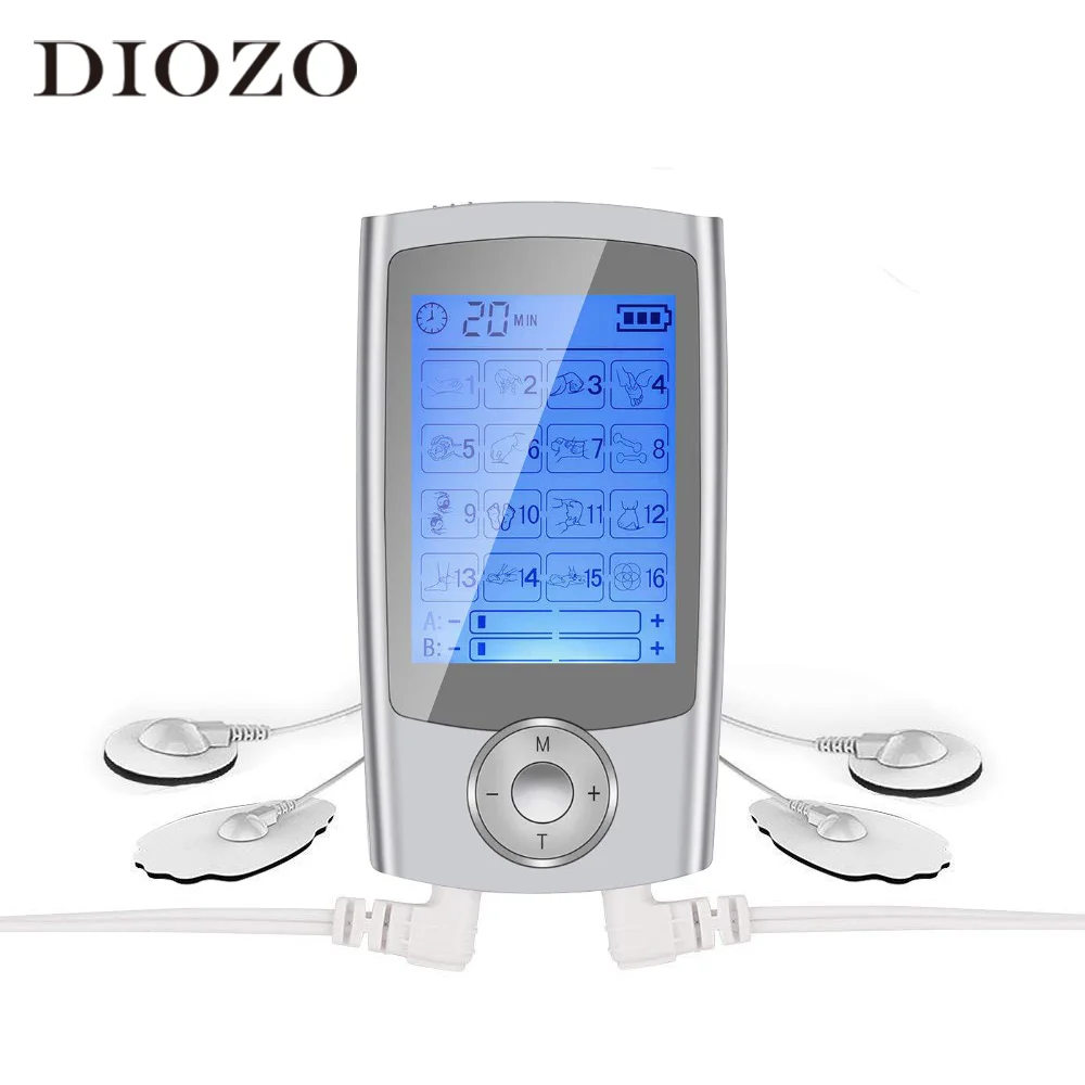 Электрический массажер для шеи 16 режимов инструмент снятия боли цифровой