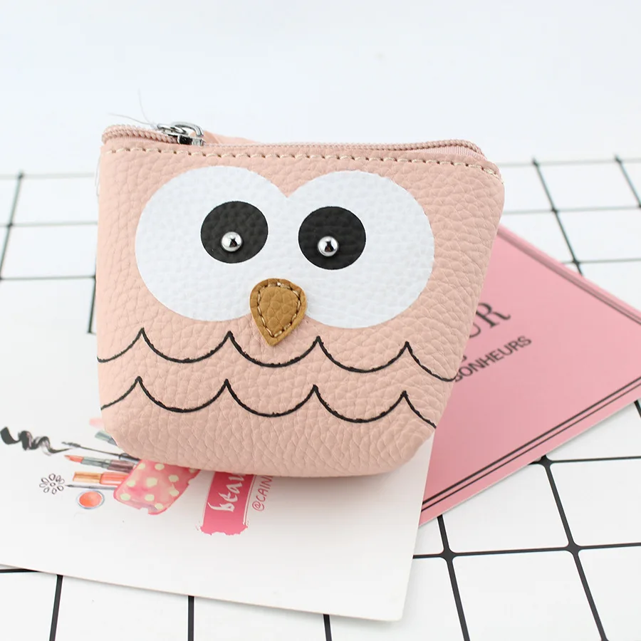 LADSOUL Girl мультяшная сова мобильный телефон сумка для хранения данных кошелек