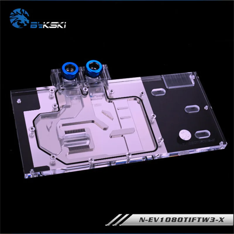 Bykski полный охват GPU водный блок для VGA EVGA GTX1080Ti FTW3 игровая видеокарта N EV1080TIFTW3