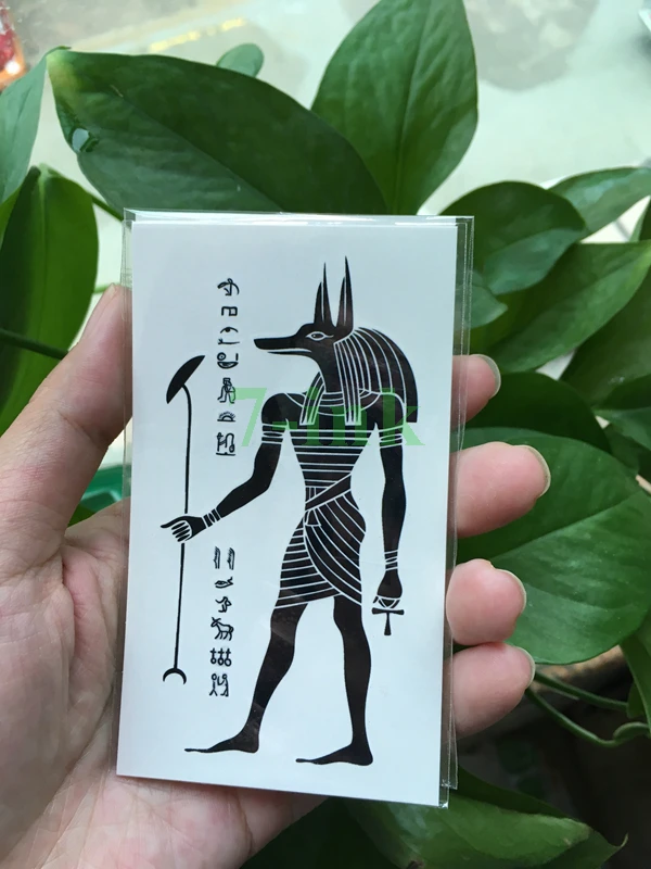 Временная тату-наклейка древний Египетский тотем тату для боди-арта переводная