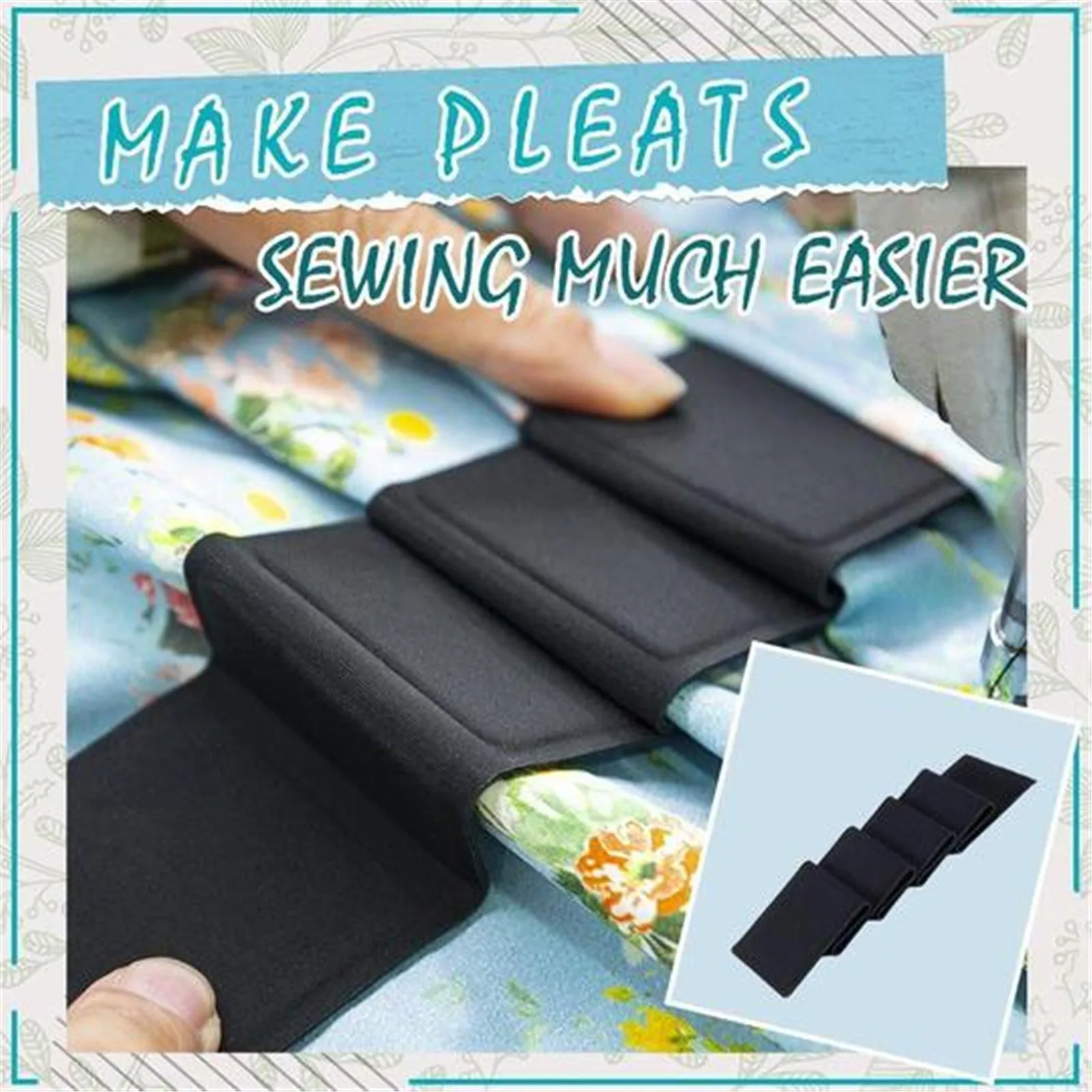 

Плиссированная лента для одежды, плиссированная лента для одежды, инструменты для шитья, легкая и компактная плиссировка, многофункциональ...